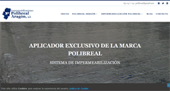 Desktop Screenshot of polibrealaragon.es